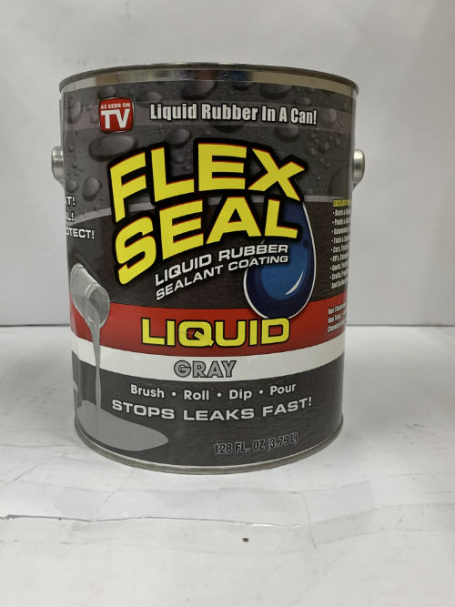 Flex Seal LFSCLRR01 One Gallon Clear Liquid Rubber Sealant 853517006337